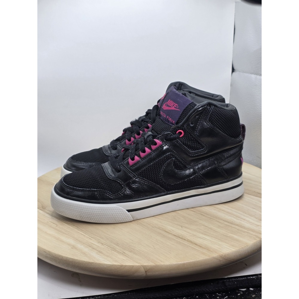 Womens Size 7 - Nike Delta Force High AC Dark Cinder Sail/Pink (375851-001)